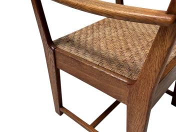 Two Modernist Art Deco Armchairs by Bas van Pelt for My Home, 1930s